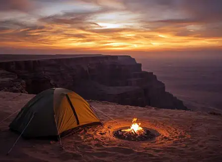 Edge of the World Camping Experience