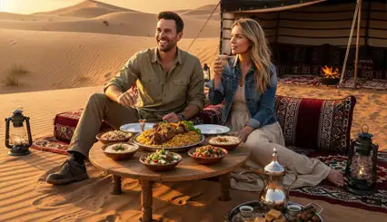 Private Romantic Dune Dinner Riyadh thumb